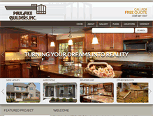 Tablet Screenshot of fikebuilders.com